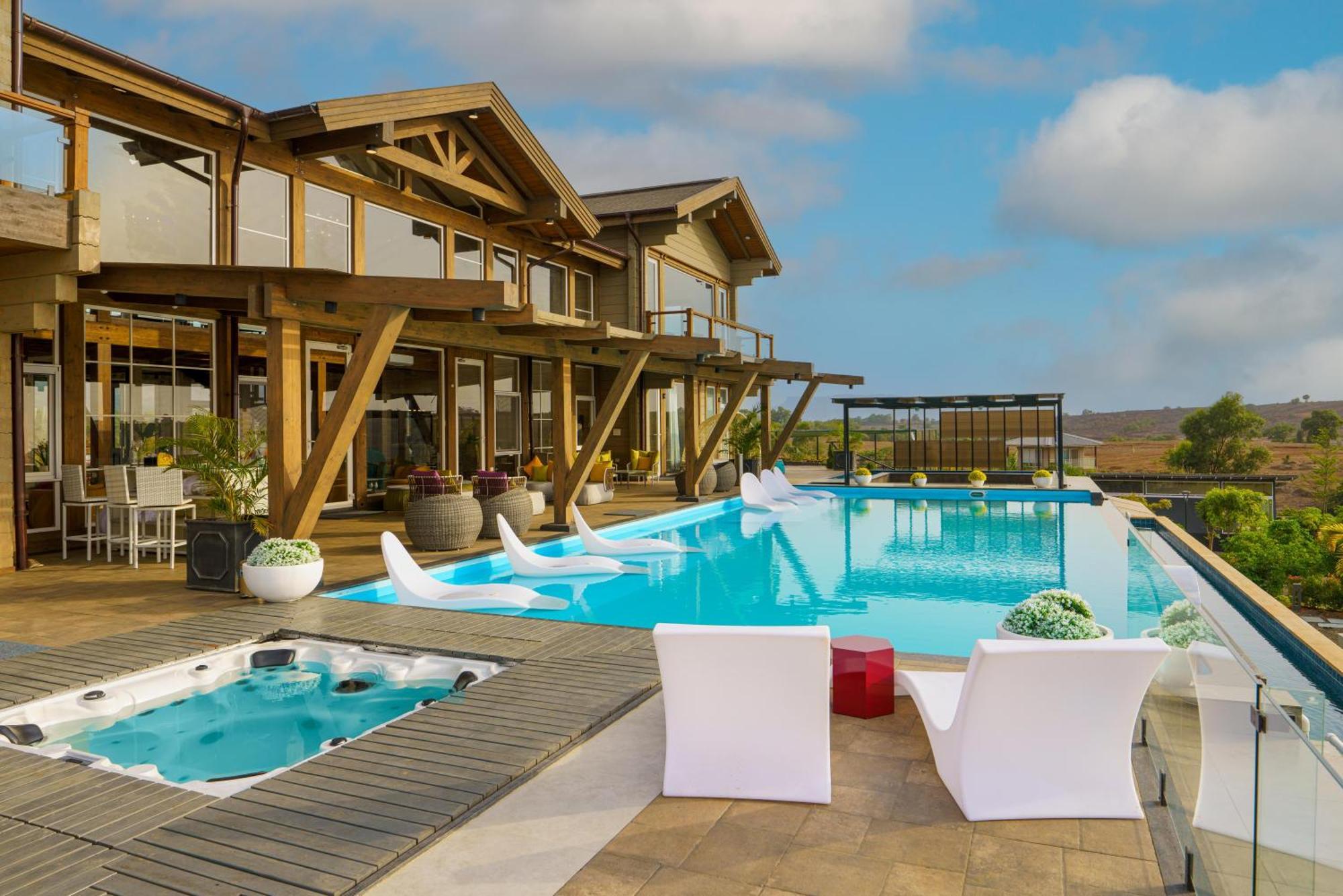 Ama Stays & Trails Chalet 1228 - Kusur, Kamshet Лонавала Экстерьер фото